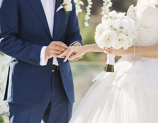 ブライダルシーンでおすすめ